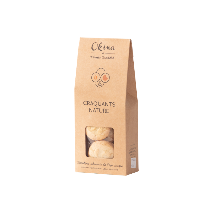 Biscuits Craquants Nature Okina – Gourmandise Artisanale