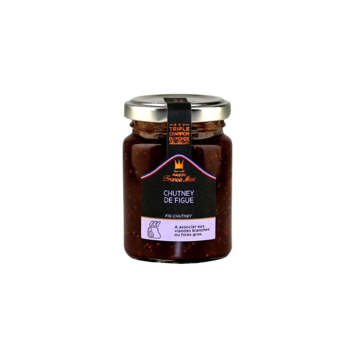 Chutney de Figue – Maison Francis Miot  Condiment sucré-salé artisanal 100 g