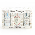 Coffret Épices en Fêtes – Terre Exotique | Sélection d’Épices Gastronomiques