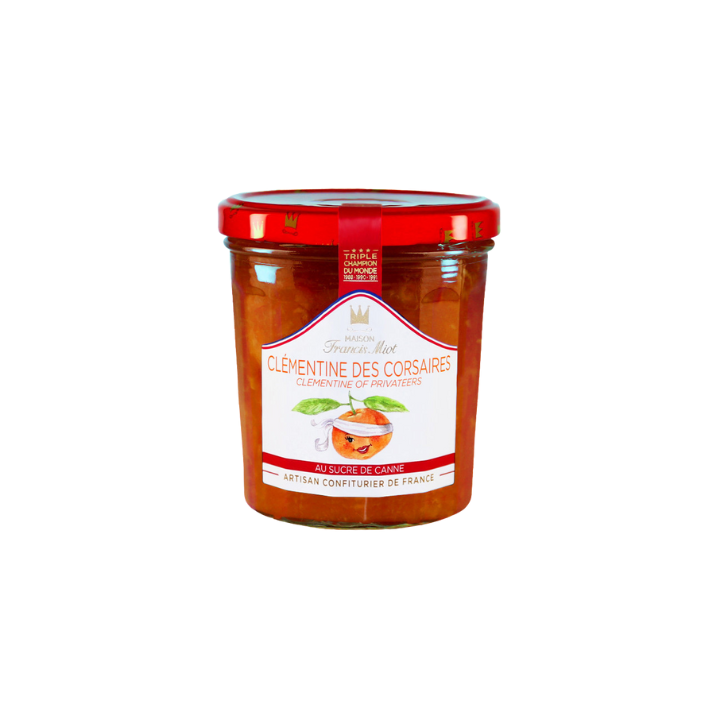 Confiture Clémentine des Corsaires – Préparation de fruits 340 g | Francis Miot