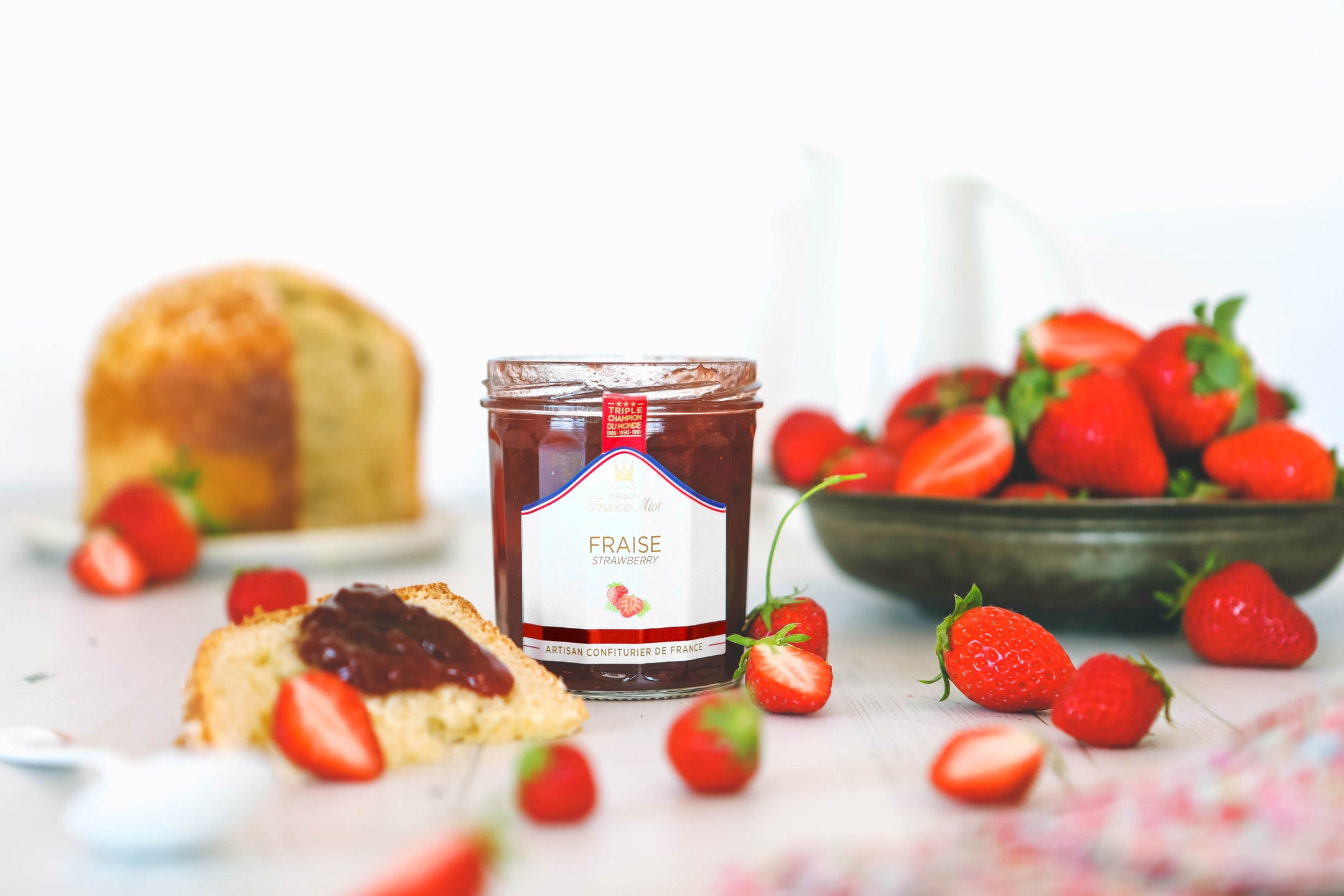 Confiture de Fraise Francis Miot – Saveur Fruitée Artisanale