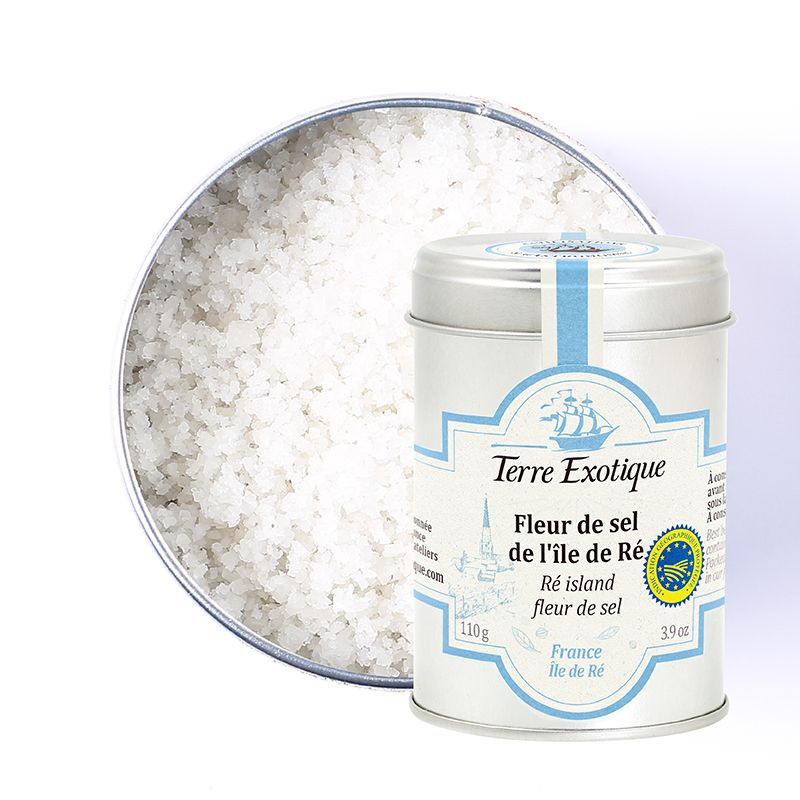 Fleur de Sel de l’Île de Ré IGP – Terre Exotique | Sel marin d’exception