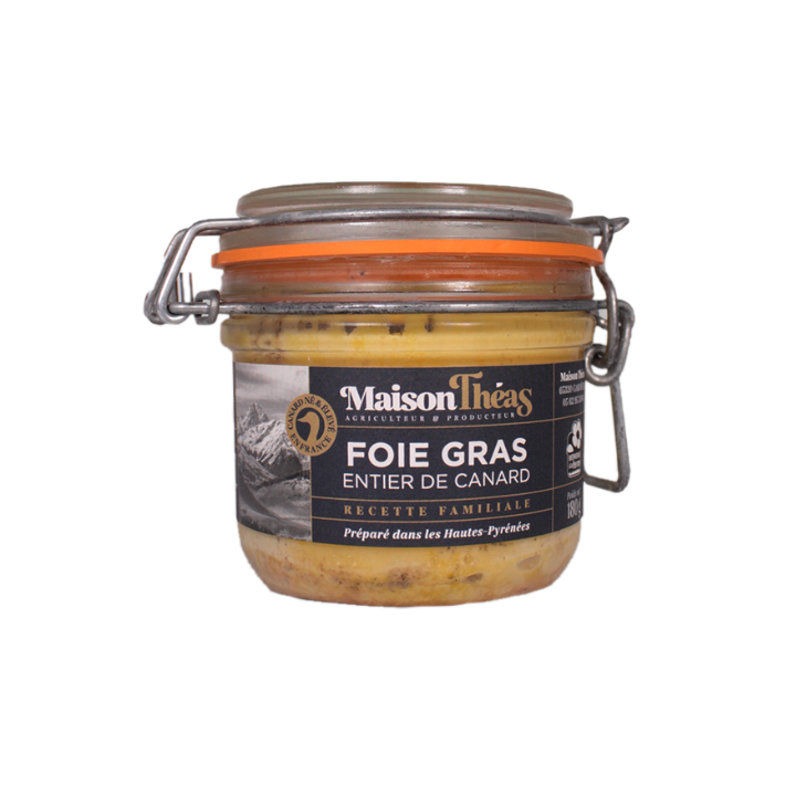 Foie Gras Entier Maison Théas – 180 g Authentique & Pur