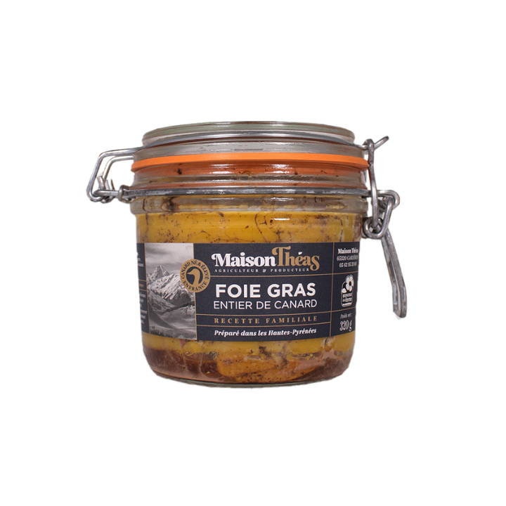 Foie Gras Entier Maison Théas – 320 g Tradition du Sud-Ouest