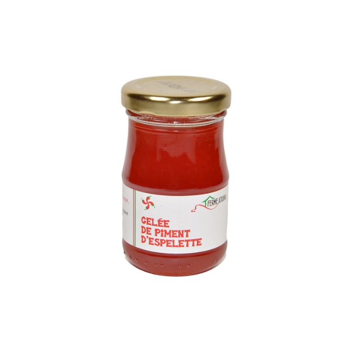 Gelée de Piment d’Espelette – 100 g – Ferme Atxania  Tartinable doux-piquant