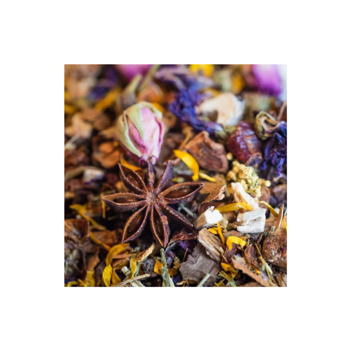 Tisane Festive Bio 50 g – Infusion épicée et fruitée | Le Comptoir d’Herboristerie