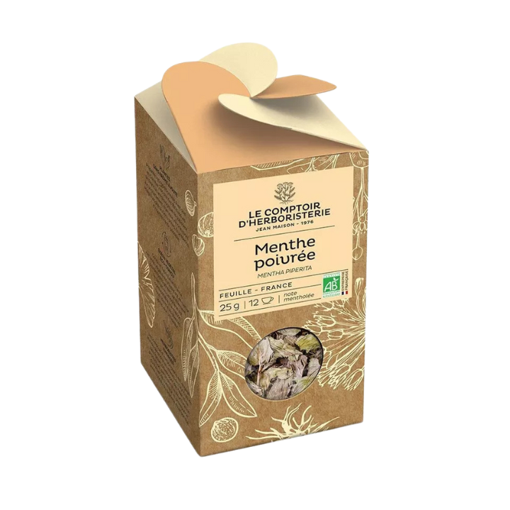 Menthe poivrée Bio feuille 25 g