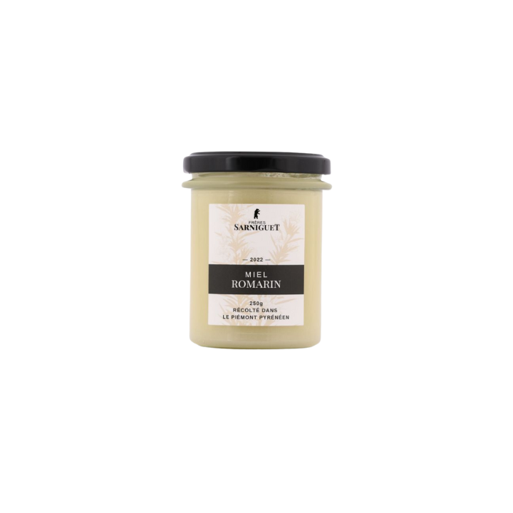 Miel de Romarin 250 g – Frères Sarniguet | Miel aromatique et floral