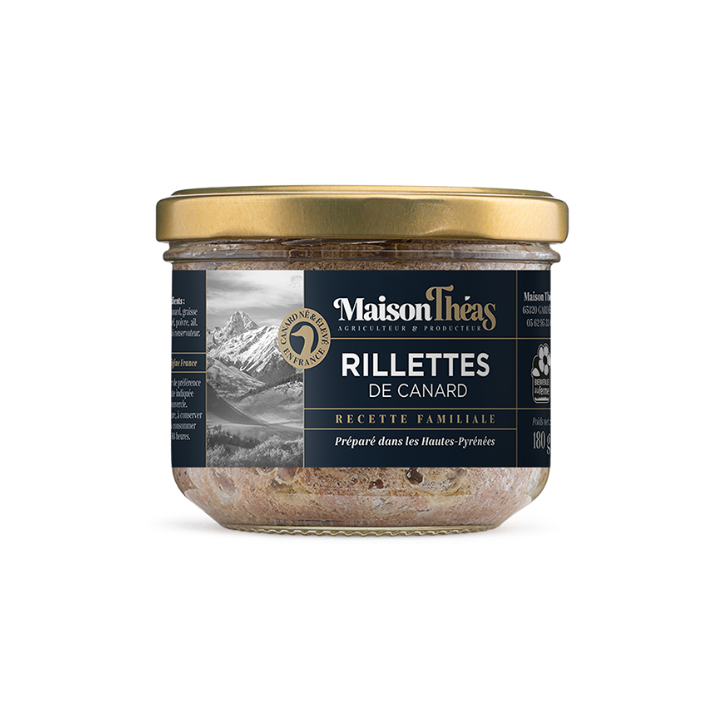 Rillettes de Canard Maison Théas – Médaille Bronze 2025