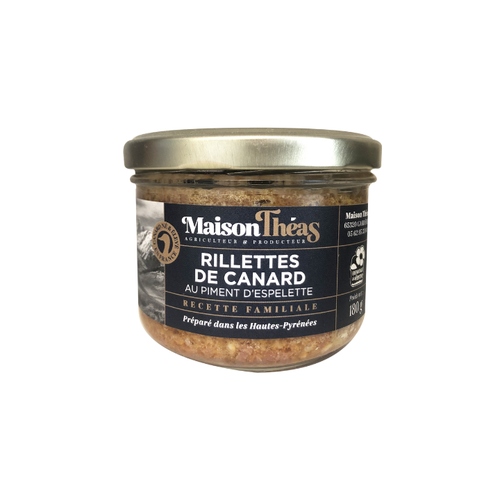Rillettes de Canard au Piment d’Espelette – Maison Théas