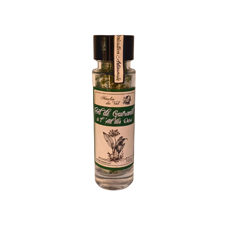 Sel à l’Ail des Ours 100 g – Sel aromatisé