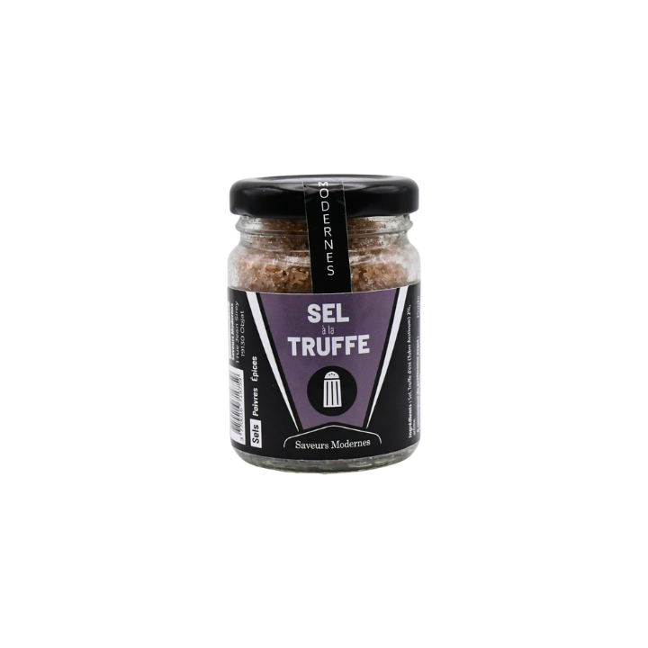 Sel à la Truffe – Saveur Moderne  Condiment raffiné à la truffe d’été