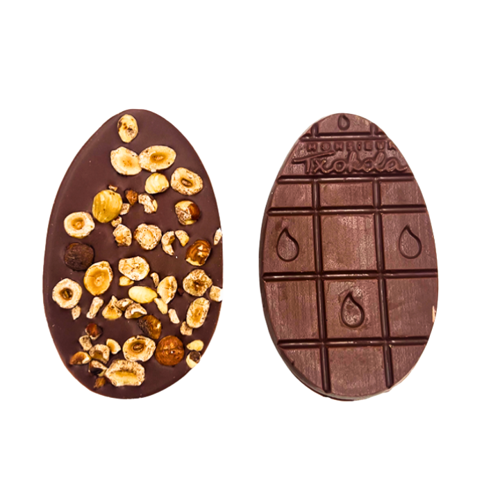 Tablette chocolat de Pâques artisanale Mr Txokola