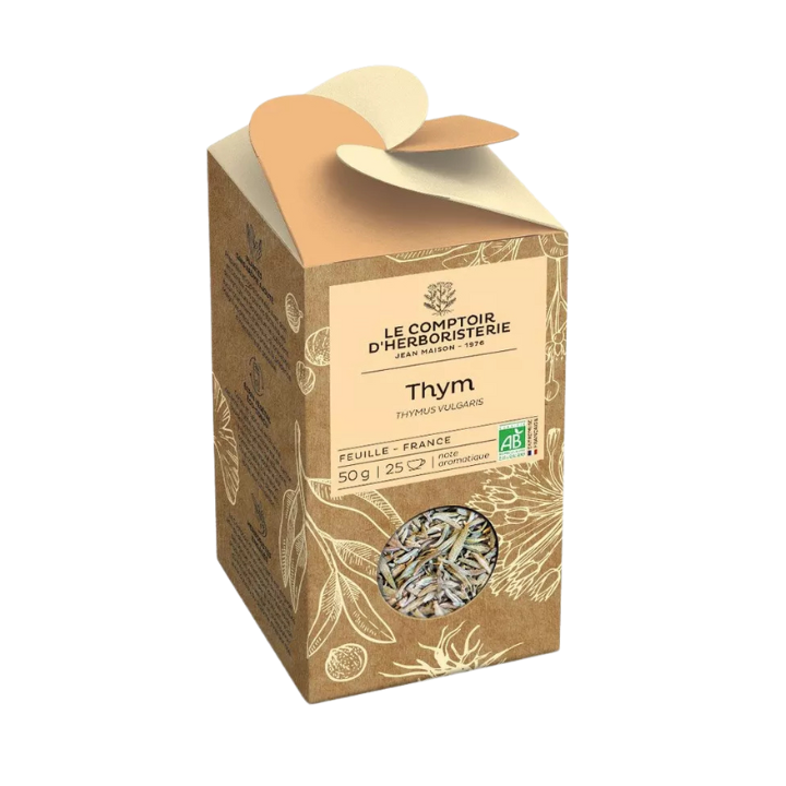 Thym Bio feuille France 50 g – Le Comptoir d’Herboristerie