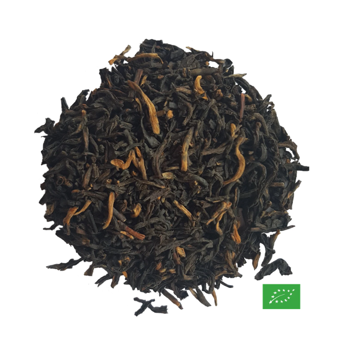 Yunnan Grand FOP Supérieur Bio – Thé noir de Chine