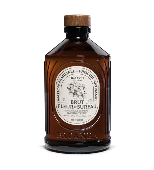 Sirop Fleur de Sureau Bacanha – Sirop bio floral et raffiné