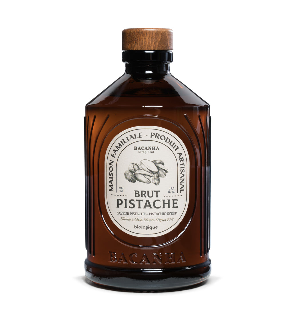 Sirop Pistache Bacanha – Sirop bio gourmand et crémeux