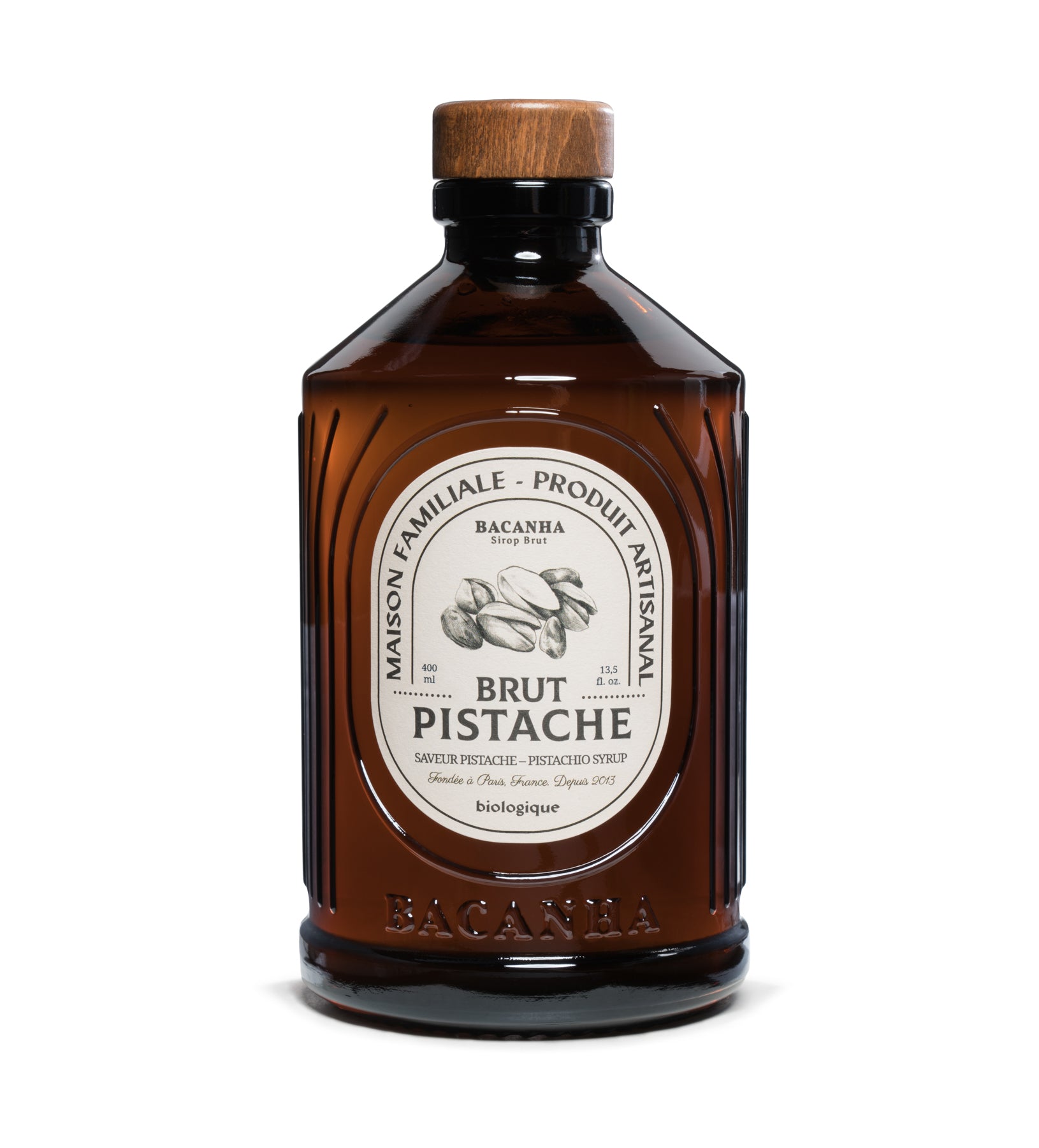 Sirop Pistache Bacanha – Sirop bio gourmand et crémeux
