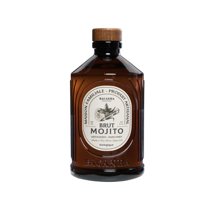 Sirop Mojito Bio 400 ml – Sirop Brut Bacanha